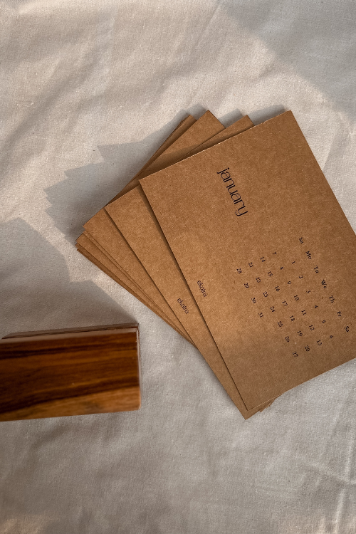 Ekatra Desk Calendar For 2024