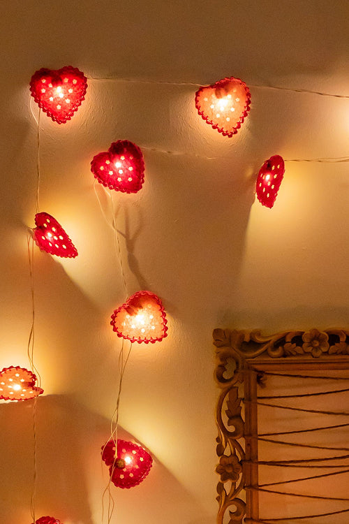 Samoolam Heart Made - Crocheted String Lights