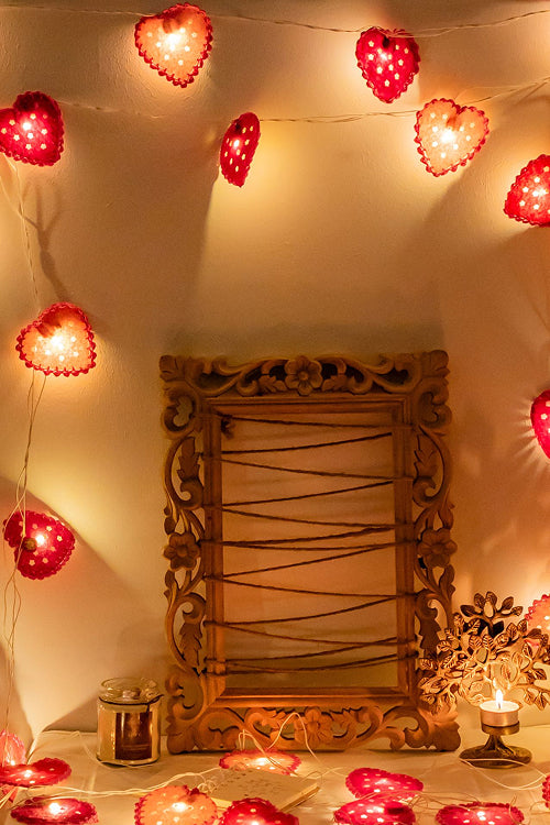 Samoolam Heart Made - Crocheted String Lights