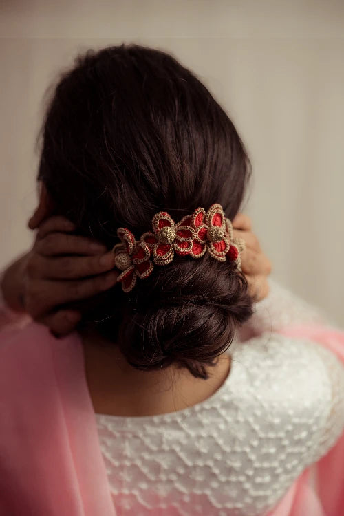 Samoolam Red Geranium - Gajra