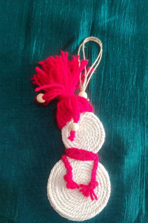 Whe Mix Of Macrame Christmas Charms Combo Of 3