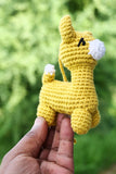 Himalayan Blooms Hand Made Crochet Soft Toys - Llama