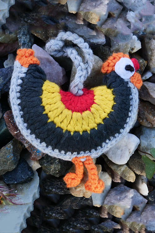 Himalayan Blooms Hand Made Crochet Soft Toys - Rooster