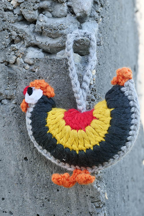 Himalayan Blooms Hand Made Crochet Soft Toys - Rooster