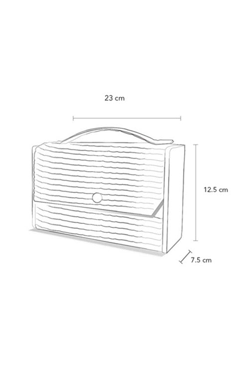 Lukka Chuppi Oat Box Clutch - Single Sleeve