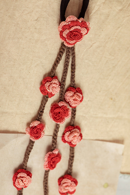 Samoolam Guncha Red - Pink Rosy Parandi