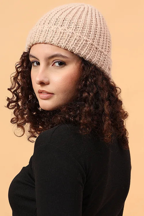 Ajoobaa "Rib Knit" Merino Cap