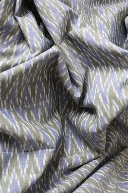 Safe Dye Ikat Cotton Fabric x 0.50 Meter