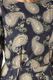 Okhai 'Paisley' Embroidery Mirror Work Cotton Hanblock Printed Dress | Rescue