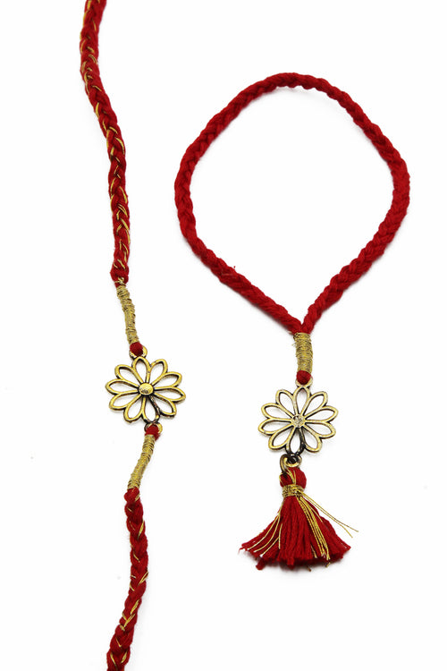 WHE Bhaiya Bhabhi Handmade Rakhi Combo