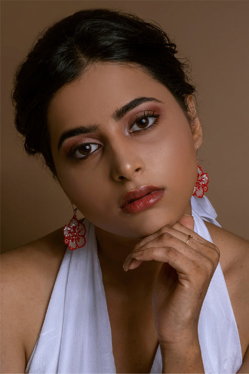 Melo Studio Jaswanti Hand Beaded Earrings