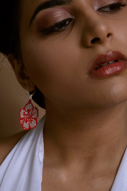Melo Studio Jaswanti Hand Beaded Earrings