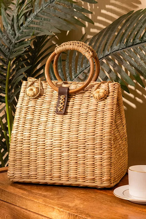 Dharini Kauna Hand Bag Natural