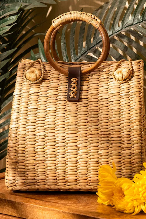 Dharini Kauna Hand Bag Natural