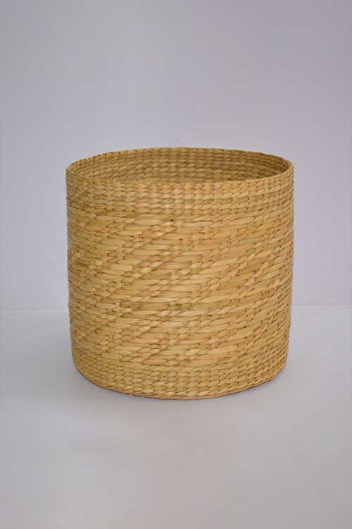 Dharini Kauna Round Planter Natural Extra Large