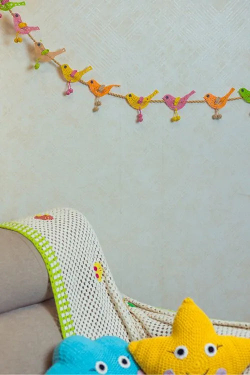 Samoolam Birds of a Feather ~ Kids Bunting