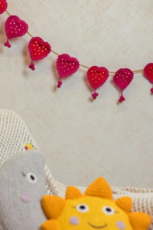 Samoolam Heart full of love ~ Kids Bunting