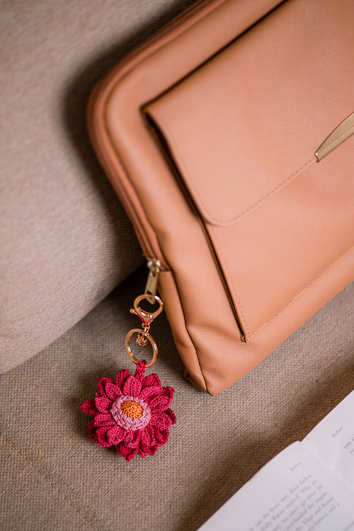 Samoolam Boho Bag Charm Gullabi Daisy