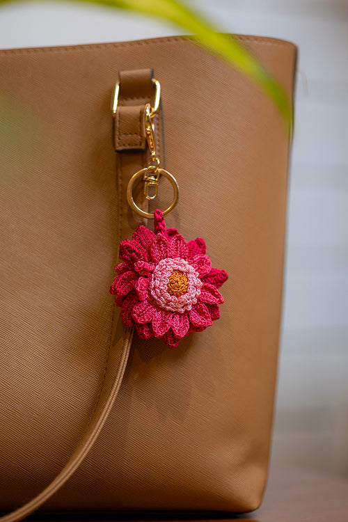 Samoolam Boho Bag Charm Gullabi Daisy