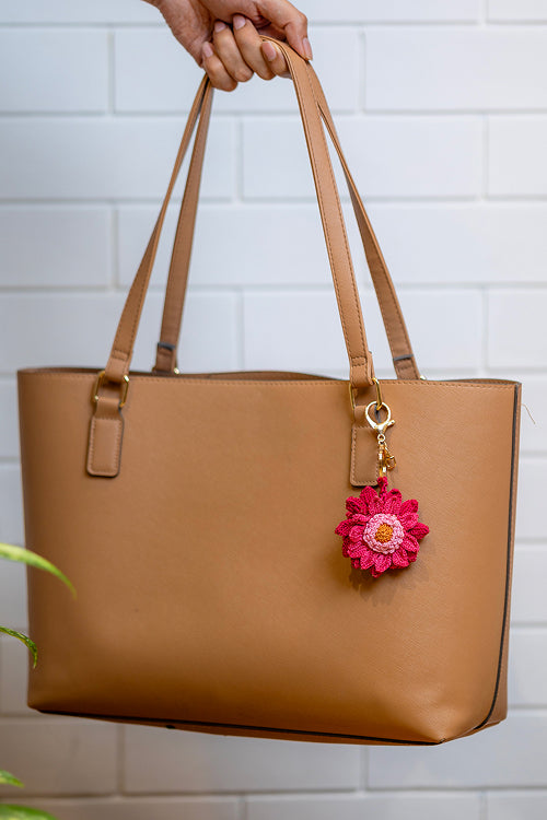 Samoolam Boho Bag Charm Gullabi Daisy