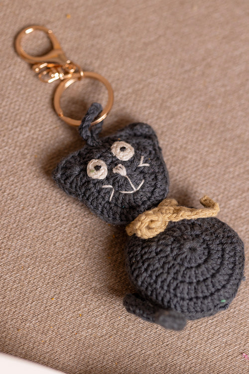 Samoolam Boho Bag Charm Natkhat Billi
