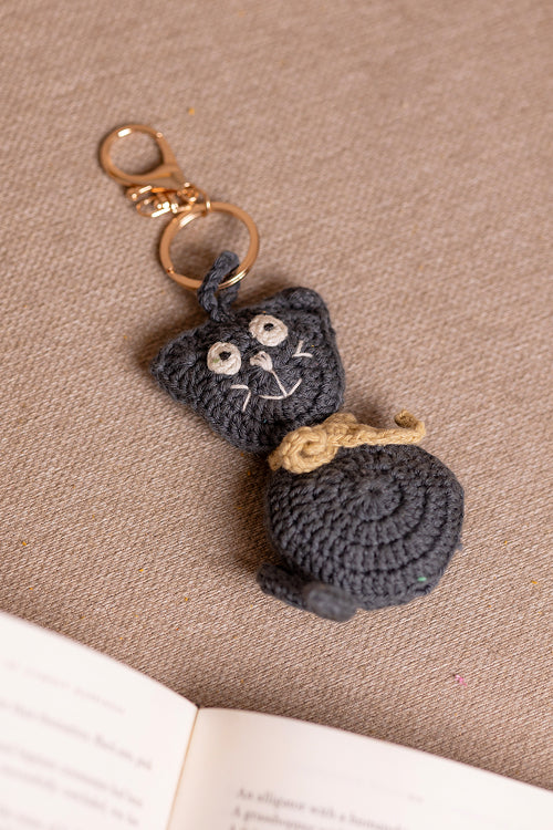 Samoolam Boho Bag Charm Natkhat Billi