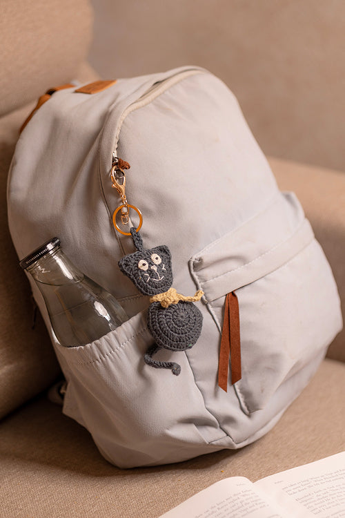 Samoolam Boho Bag Charm Natkhat Billi