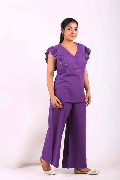 Urmul Desert Crafts-"KESAR KISSES"  Handloom Top