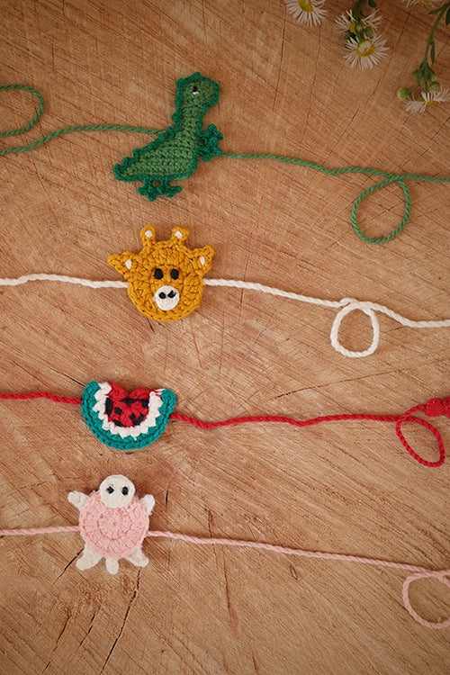 Himalayan Blooms Kids  Rakhi - (Set - 4)
