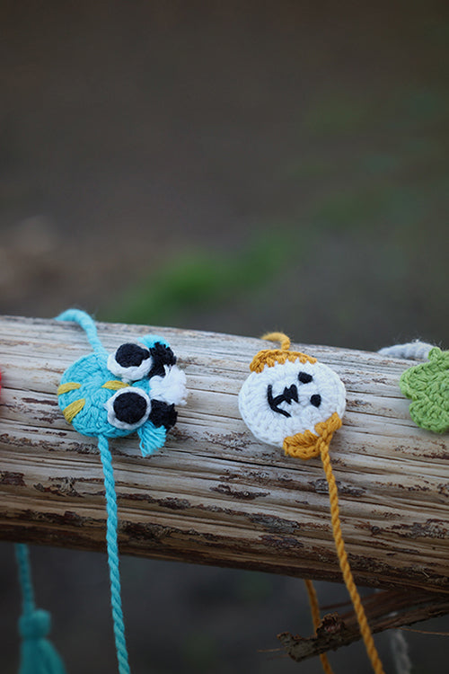 Himalayan Blooms Crochet Kids  Rakhi (Set Of - 4)
