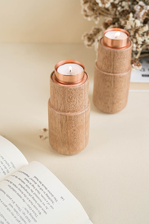 Studio Coppre Stambha Tealight Holder