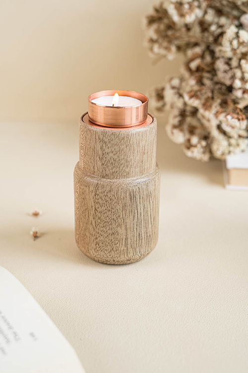 Studio Coppre Stambha Tealight Holder