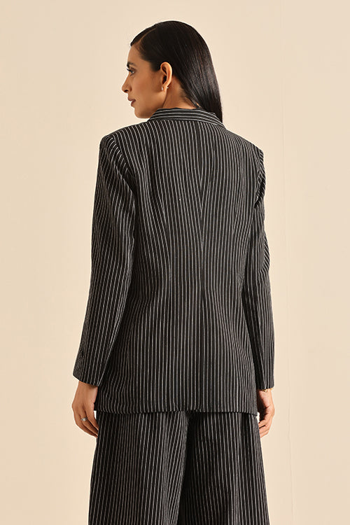 Okhai 'Prestige' Pure Cotton Handwoven Blazer