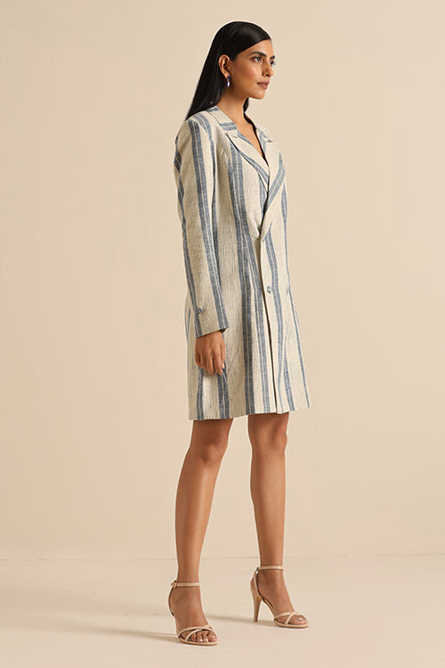 Okhai 'Poise' Pure Cotton Blazer Dress