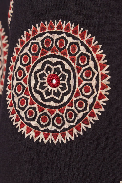 Okhai 'Reiki' Cotton Hand Block Print Dress | Relove