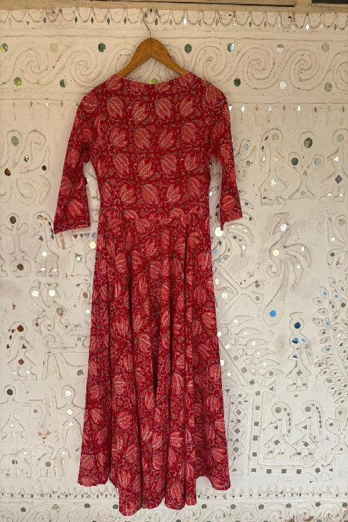 Okhai 'Aphrodite' Cotton Block Print Dress | Rescue