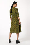 Okhai 'Pasture' Ajrakh Cotton Dress | Relove