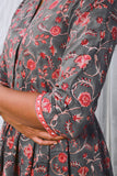 Okhai 'Flora' Pure Cotton Handblock Printed Dress | Relove
