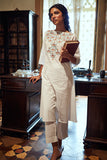 Okhai 'Purity' Hand Embroidered Pure Cotton A Line Kurta | Rescue