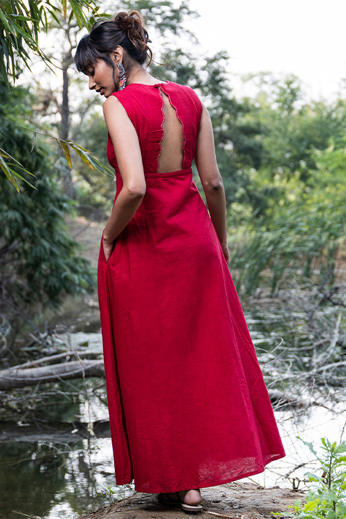 Okhai 'Affection' Pure Cotton Dress| Rescue