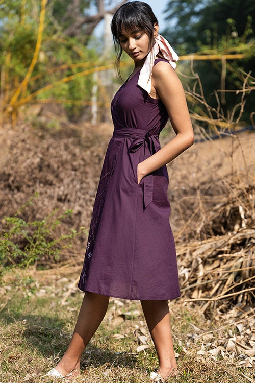 Okhai 'Italian Passion' Hand Embroidered Mirror Work Dress
