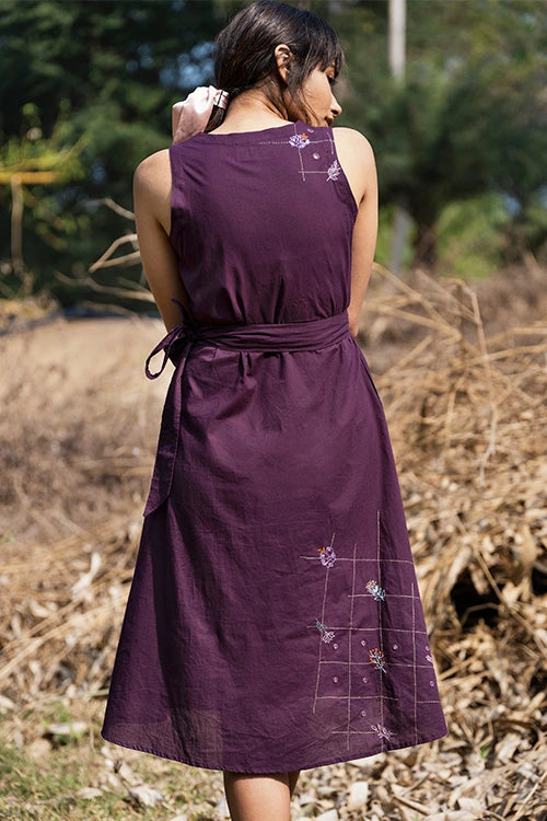 Okhai 'Italian Passion' Hand Embroidered Mirror Work Dress