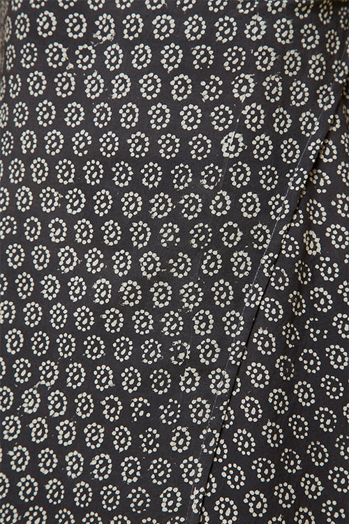 Okhai 'Vega' Hand Block Printed Cotton Wrap Dress | Relove