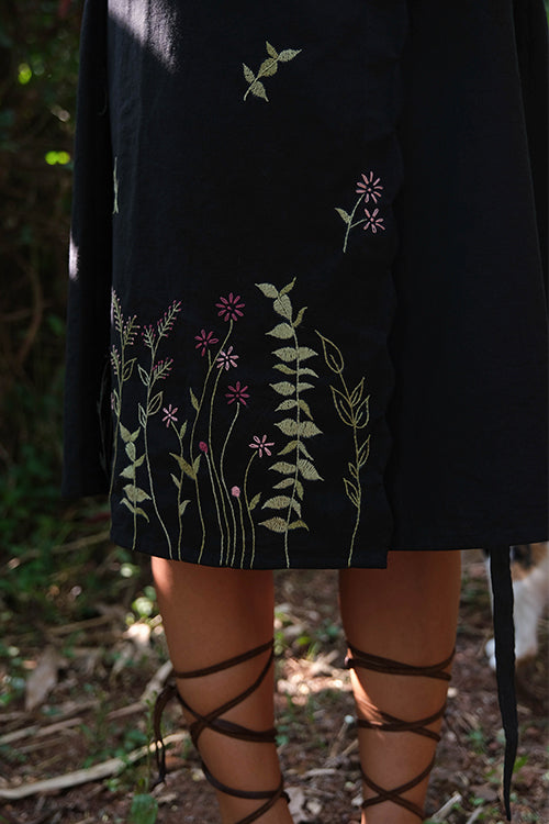 Okhai 'Euphony' Pure Cotton Hand Embroidered Dress | Relove
