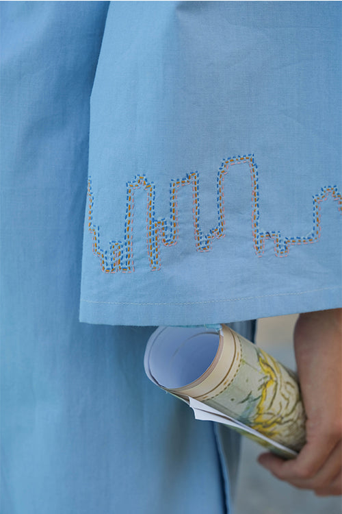 Okhai 'Wayfarer' Hand Embroidered Wrap Dress
