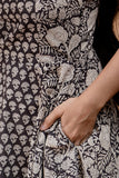 Okhai "Windchimes" Handblock Printed Pure Cotton Crossback Dress