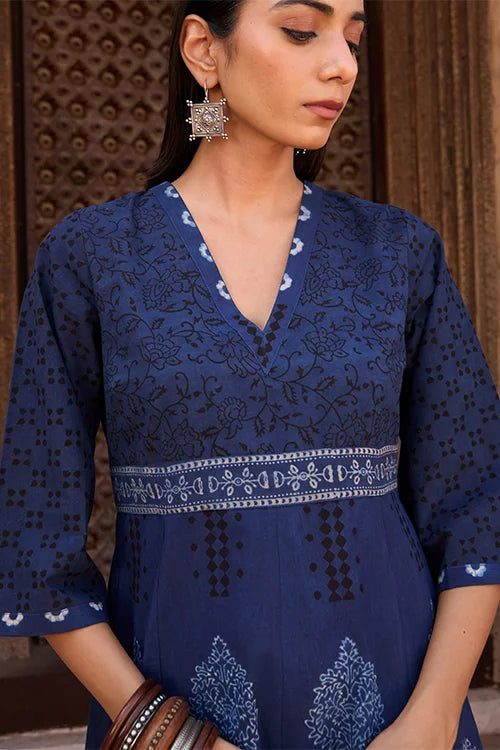 Okhai "Indus" Cotton Ajrakh Dress