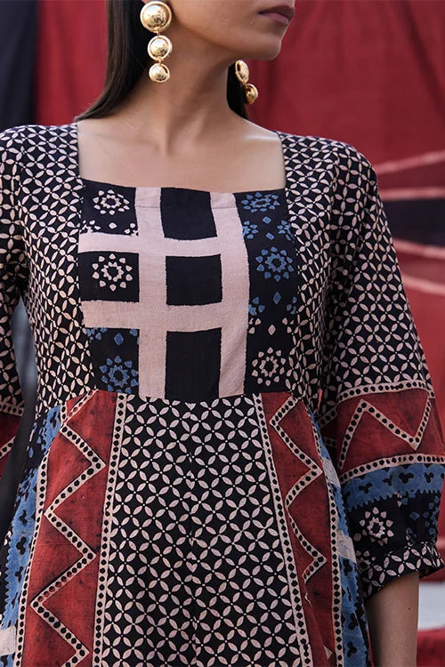 Okhai "Citadel" Cotton Ajrakh Jumpsuit