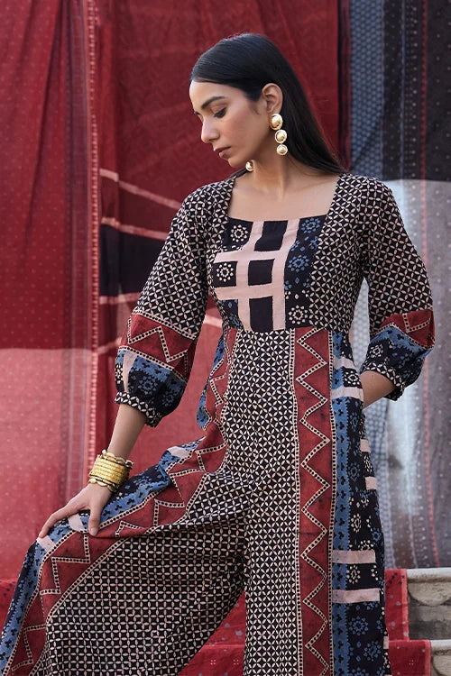 Okhai "Citadel" Cotton Ajrakh Jumpsuit