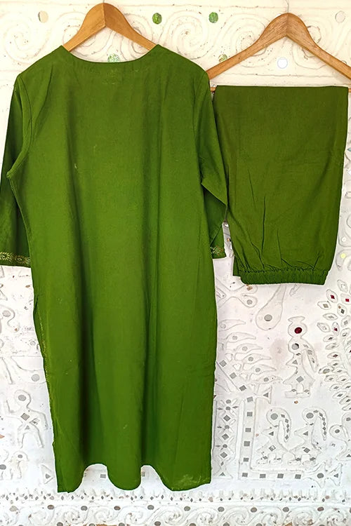 Okhai 'Vision' Hand Embroidered Kurta Pant Set| Rescue
